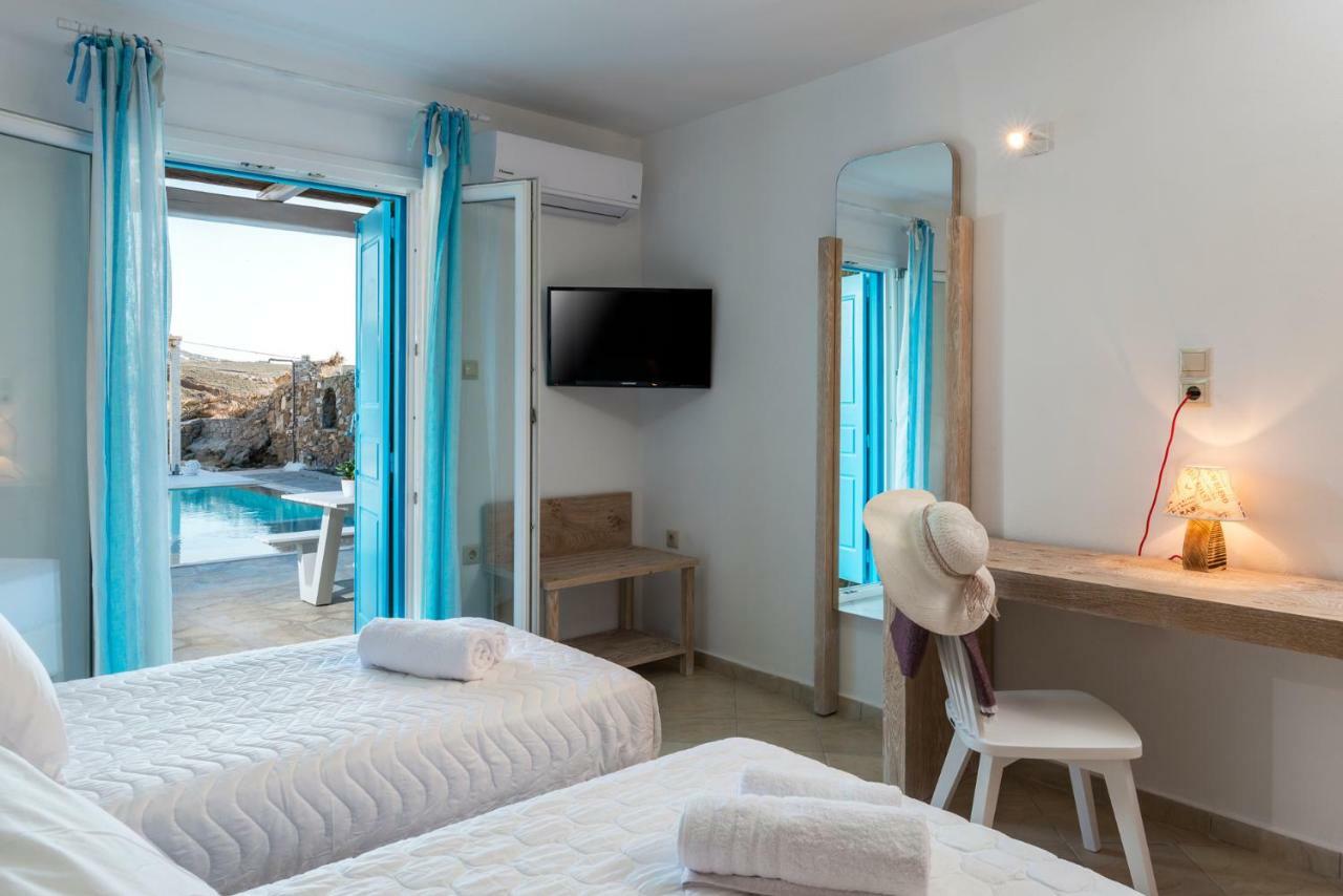 Wild View Mykonos Villa Merchia Beach Exterior photo