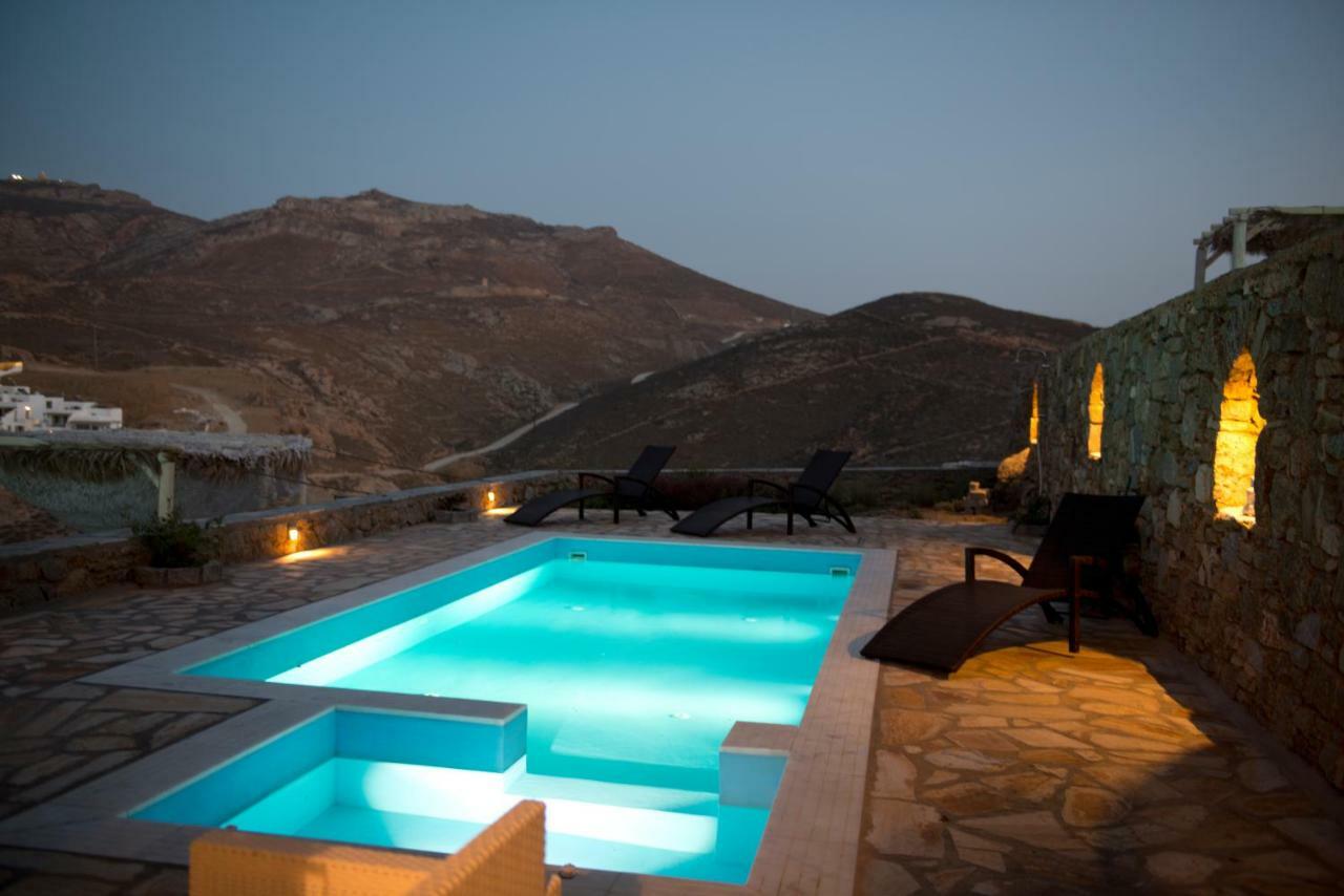 Wild View Mykonos Villa Merchia Beach Exterior photo