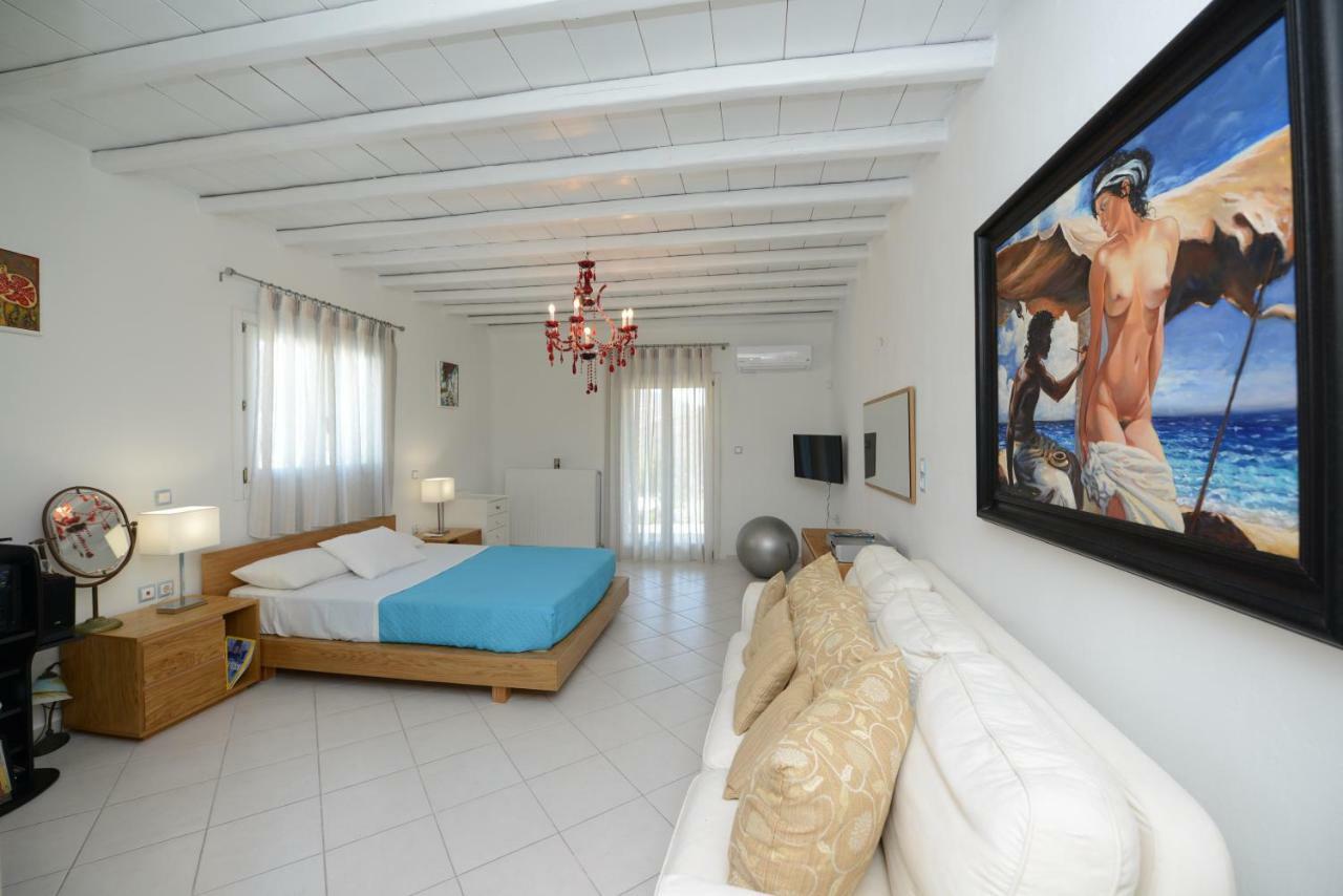 Wild View Mykonos Villa Merchia Beach Exterior photo