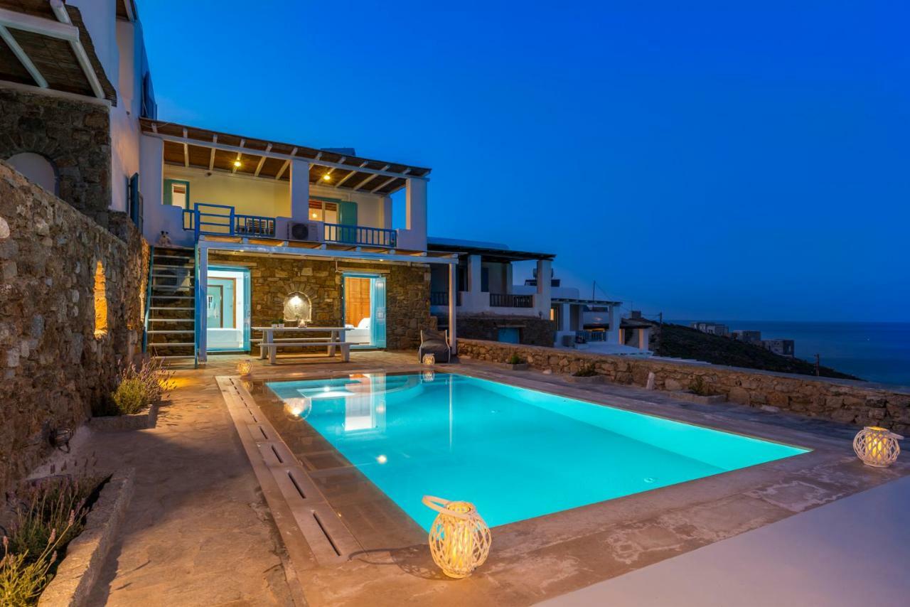 Wild View Mykonos Villa Merchia Beach Exterior photo